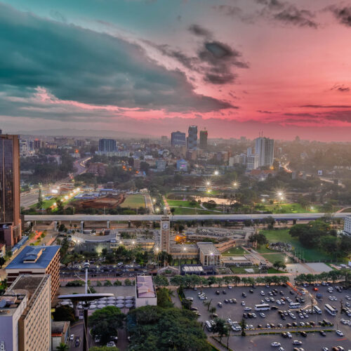 Nairobi City Overlooking Upperhill 1